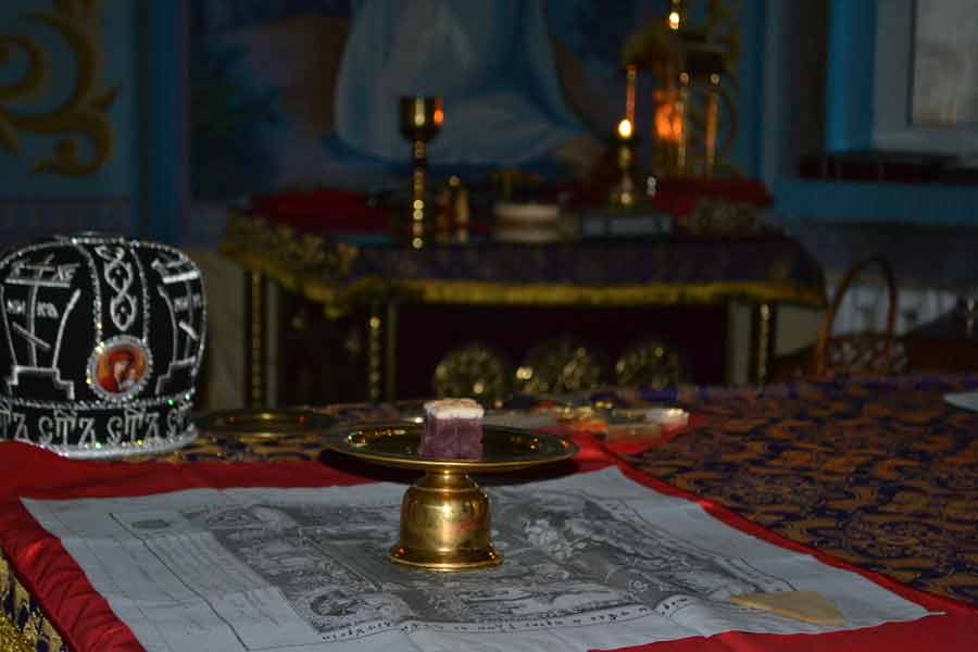 Литургия Преждеосвященных Даров в Свято-Ильинском храме г.Саки