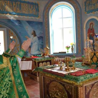День Святой Троицы в Свято-Ильинском храме г. Саки