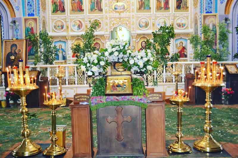 День Святой Троицы в Свято-Ильинском храме г. Саки