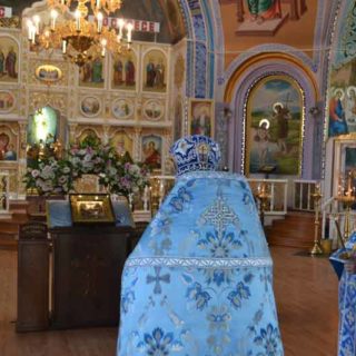 Рождество Пресвятой Богородицы в Свято-Ильинском храме г. Саки
