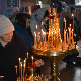 Вечерня с чином прощения в Свято-Ильинском храме 2019
